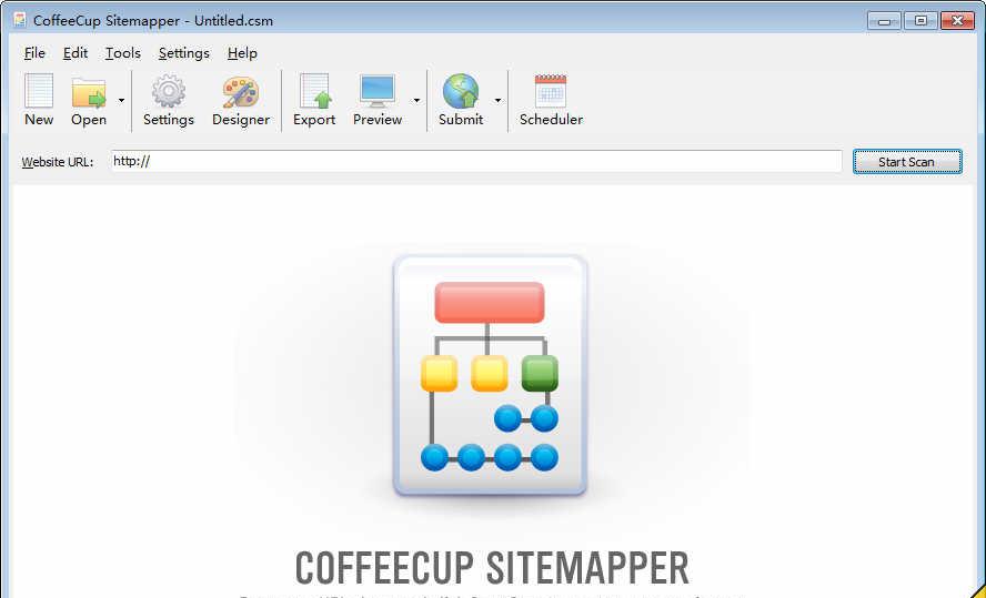 CoffeeCup Sitemapper